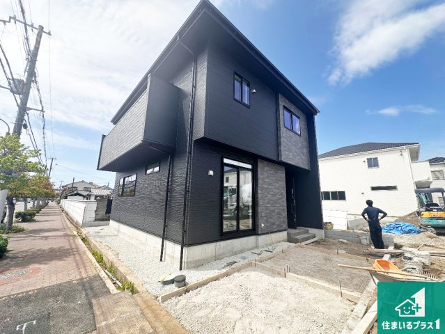 明石市日富美町　第1期　新築一戸建ての外観|周辺は落ち着いた街並みの住宅地！子育てがしやすい住環境です！まだ未完成ですが、現地でしかわからない事もございます。是非一度ご覧ください。