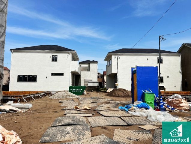 明石市日富美町　第1期　新築一戸建ての外観|周辺は落ち着いた街並みの住宅地！子育てがしやすい住環境です！まだ未完成ですが、現地でしかわからない事もございます。是非一度ご覧ください。