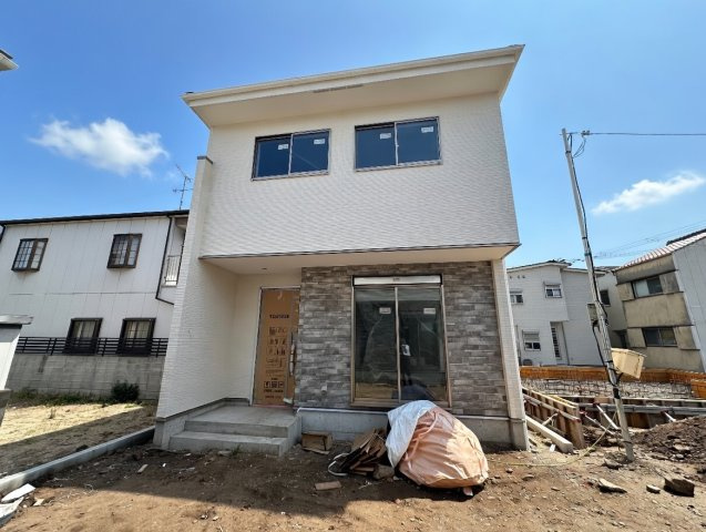 明石市日富美町　第1期　新築一戸建ての外観|周辺は落ち着いた街並みの住宅地！子育てがしやすい住環境です！まだ未完成ですが、現地でしかわからない事もございます。是非一度ご覧ください。