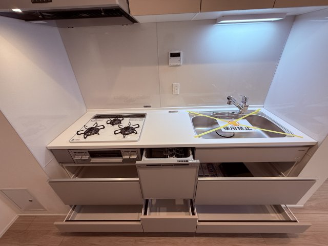 馬事公苑前シティハウスのキッチン|キッチンでお料理をお楽しみください