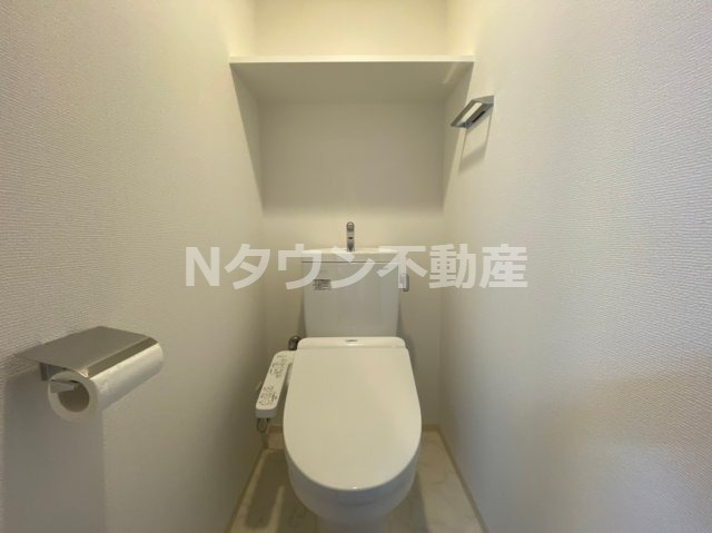 【トイレ】 | エステムコート名古屋金山ミッドクロス | 落ち着いたトイレです