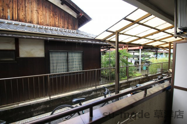 【展望】 | プラザダイエー草津 | バルコニーからの眺めです