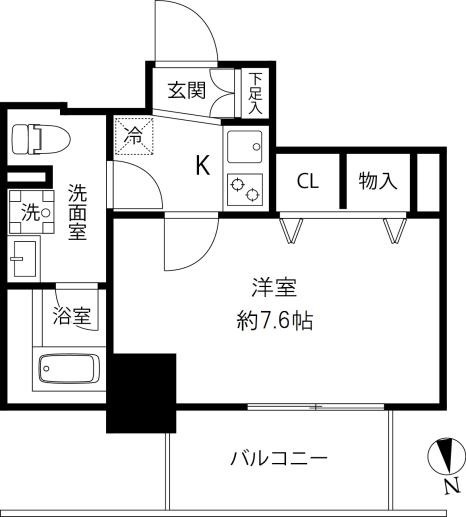 プレール・ドゥーク浅草橋の間取り