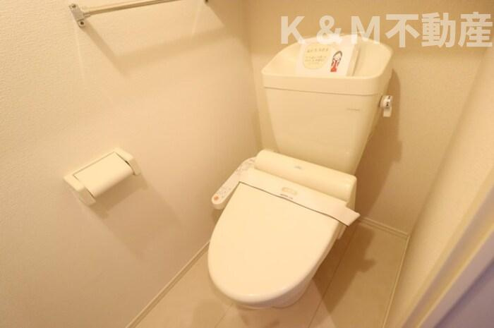 シエルツリー　Ⅱのトイレ|コンパクトで使いやすいトイレです