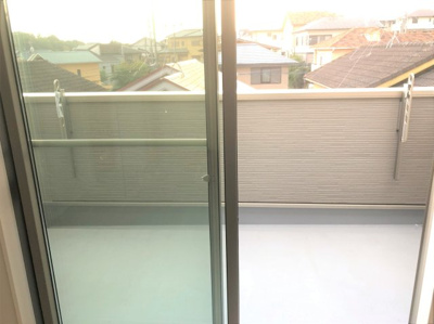 【バルコニー】 | 【20万円ｷｬｯｼｭﾊﾞｯｸ対象物件】ファーストタウン生駒郡第4斑鳩町目安北 全2棟 2号棟 | 施工例写真