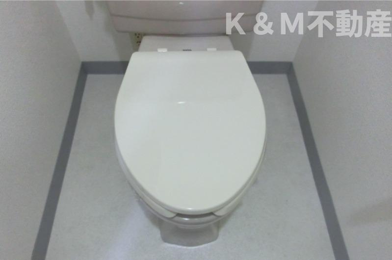 コスモ南柏のトイレ|コンパクトで使いやすいトイレです