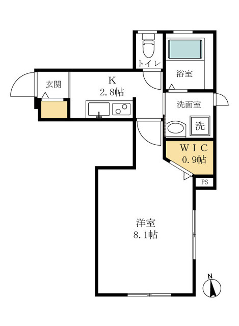 プロッシュ大船の間取り