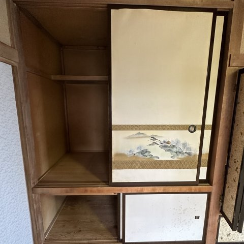 室蘭市水元町8-22戸建の収納