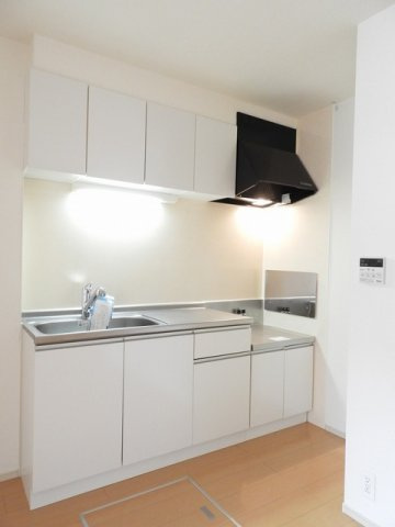 リバーサイド真倉　Ｅのキッチン|お料理しやすいキッチンです