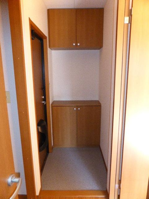 ソレジオKANDA　Aの玄関|ゆったりとした玄関です