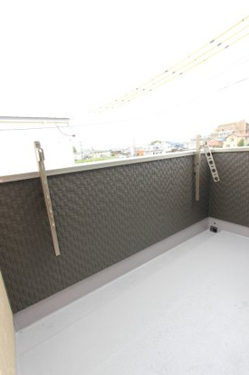 弥勒寺東２－４６コダテックスⅣＡのバルコニー