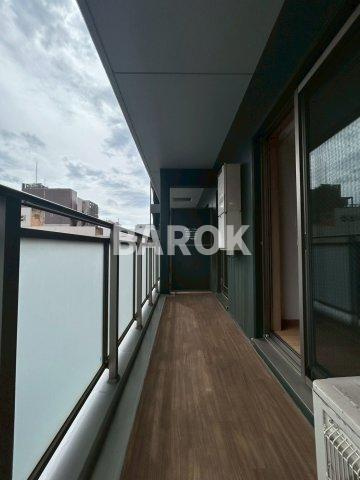 フォレストドルフ天神のバルコニー