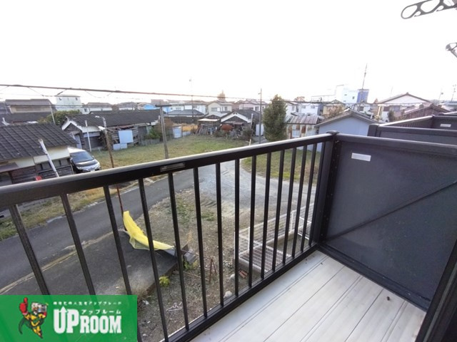 パークサイド高木Aのバルコニー
