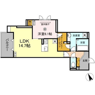 【間取り】 | D's LIEN (ディ-ズリアン)A