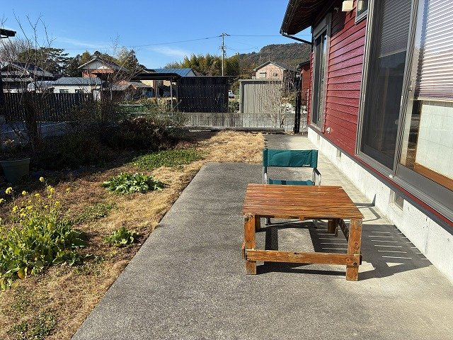 香南市香我美町山北 中古戸建ての庭
