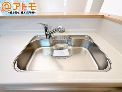 【設備】 | 駿東郡清水町伏見第7　新築一戸建て　1号棟 | 広いシンクは使い勝手良好です♪