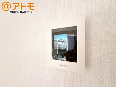 【セキュリティ】 | 駿東郡清水町伏見第7　新築一戸建て　1号棟 | TVモニター付きインターホンは防犯性に優れています！