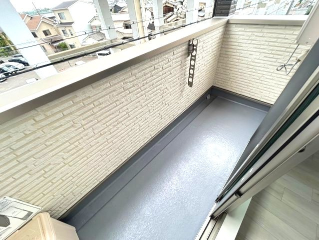 ジーメゾン明石魚住ラピスのバルコニー