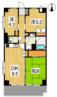 【間取り】 | フジプラザマンション