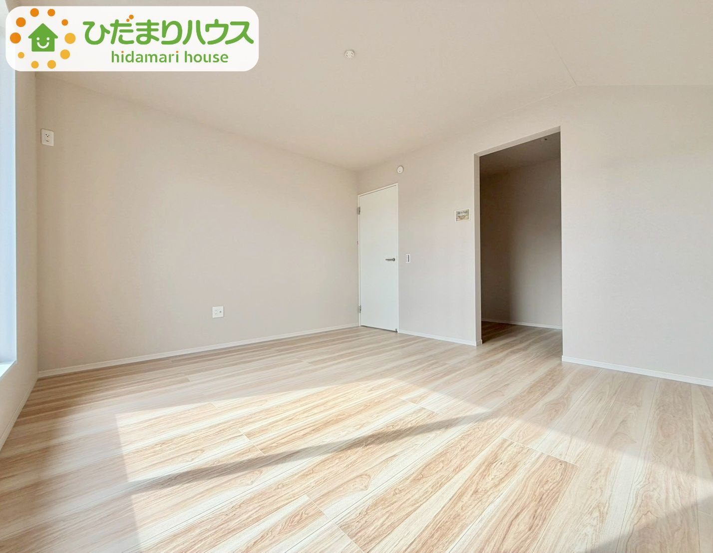 野田市桜台5期　新築戸建　1号棟の寝室|ゆとりのある主寝室！ご家族全員で寝れちゃいます(^^♪						
