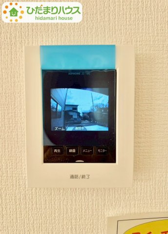 野田市桜台5期　新築戸建　1号棟の防犯設備|お子様のお留守番にも安心なTVモニター付きインターホン(^^♪						
