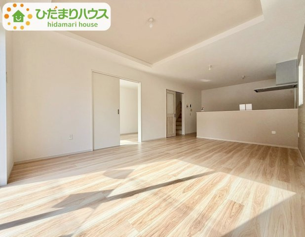 野田市桜台5期　新築戸建　1号棟の居間・リビング|大型テレビに大型ソファー(^^)どんなインテリアにしますか？							
