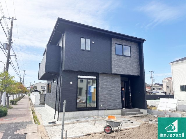 明石市日富美町　第1期　新築一戸建ての外観|周辺は落ち着いた街並みの住宅地！子育てがしやすい住環境です！まだ未完成ですが、現地でしかわからない事もございます。是非一度ご覧ください。