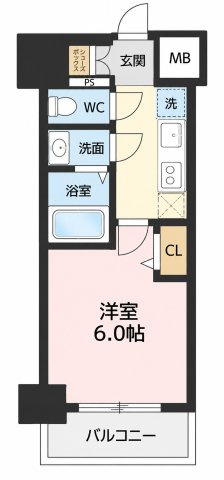 プレサンス葵デュリスの間取り