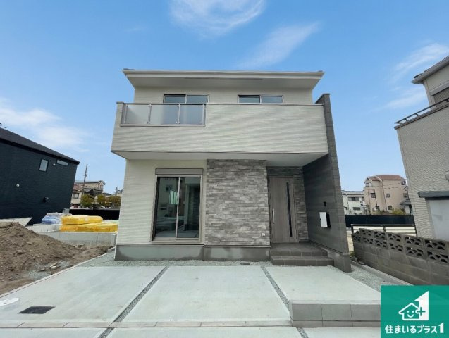 明石市日富美町　第1期　新築一戸建ての外観|周辺は落ち着いた街並みの住宅地！子育てがしやすい住環境です！まだ未完成ですが、現地でしかわからない事もございます。是非一度ご覧ください。