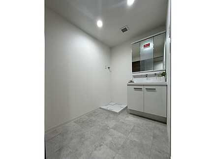 コスモ三滝本町の独立洗面台