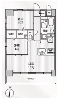 ラグゼナ浦和の間取り