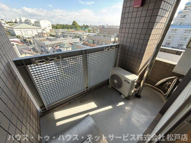 田村ビルのバルコニー