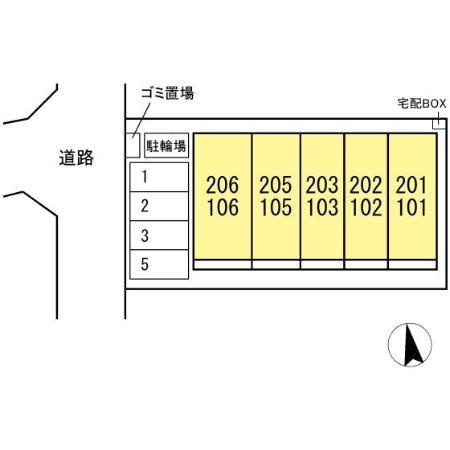 ウインドウ　ウィンドの区画図