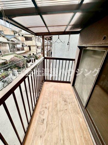 岩田町６丁目一戸建のバルコニー