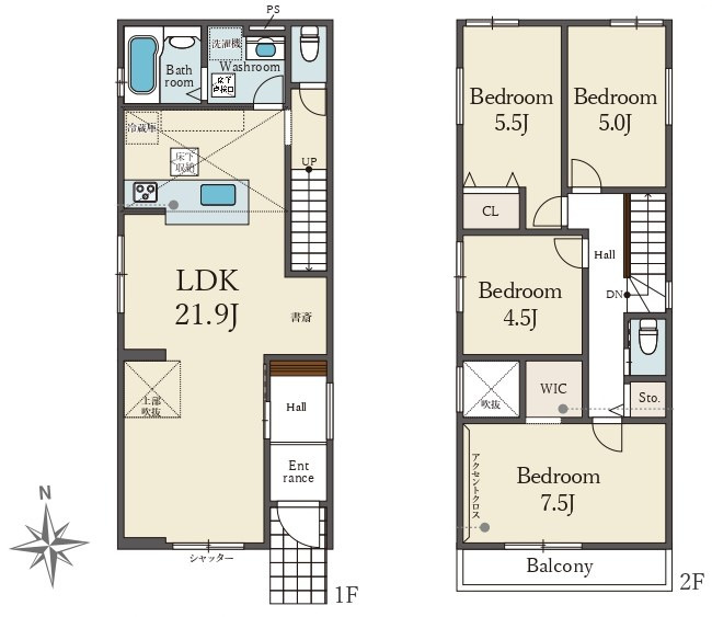 草津市南笠東1丁目　新築戸建て