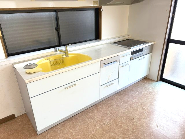 安曇野市三郷明盛　中古住宅のキッチン