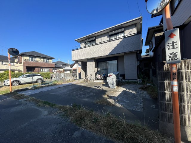 藤枝市高柳２丁目 中古一戸建ての前面道路含む現地写真