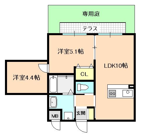 サンクラッソ垂水五色山の間取り