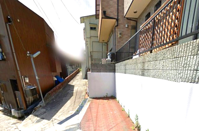 千鳥町2丁目の前面道路含む現地写真