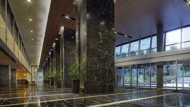 セントラルパークタワー・ラ・トゥール新宿のロビー|毎日通るロビーはこのようになっています