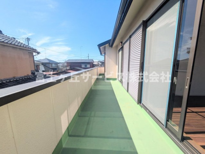 【バルコニー】 | 磐田市見付 中古戸建て | バルコニーです