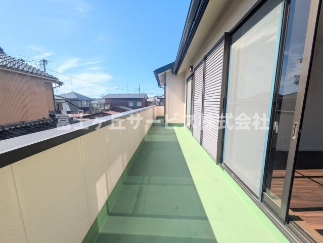 【バルコニー】 | 磐田市見付 中古戸建て | バルコニーです