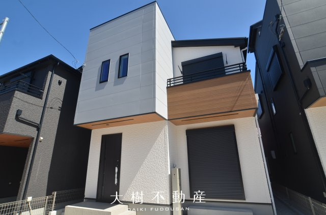 【外観】 | 綾瀬市寺尾釜田１丁目 新築戸建て 全7棟【仲介手数料無料】 | 建物完成しました！！内見可能です♪