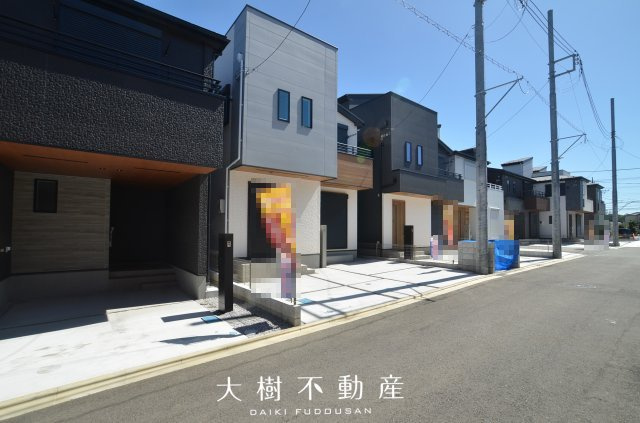 【前面道路含む現地写真】 | 綾瀬市寺尾釜田１丁目 新築戸建て 全7棟【仲介手数料無料】