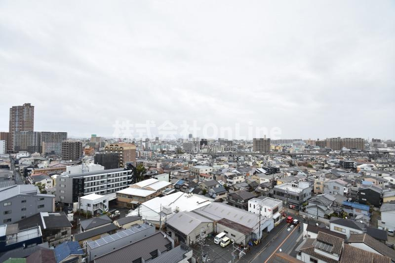 東大阪市森河内西２丁目の賃貸マンションの展望