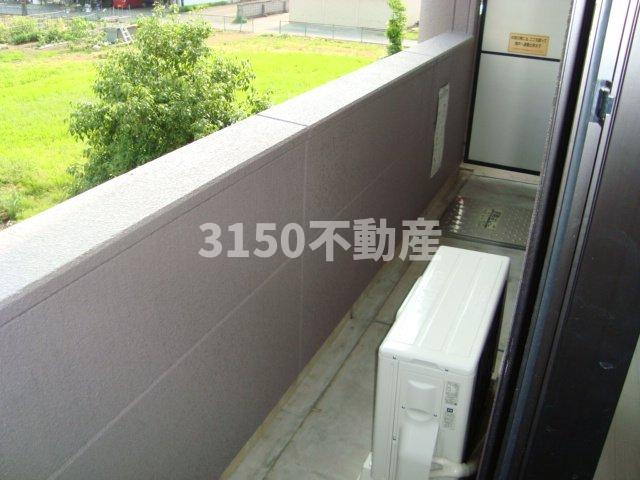 エクセルハイム１０のバルコニー|ベランダ