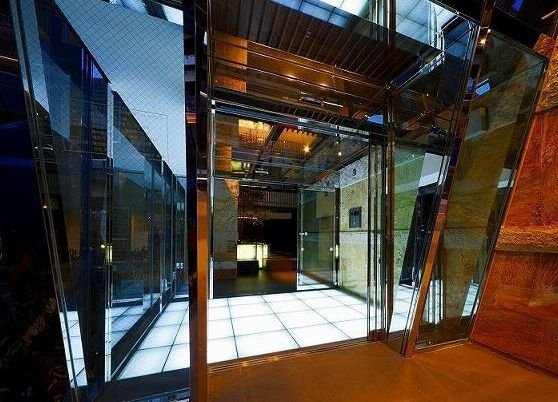 新宿区新小川町の賃貸マンションのロビー