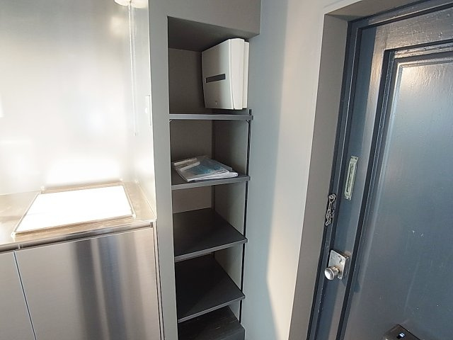 ベルトゥリー水木通の玄関|シューズボックス、玄関収納も完備してます