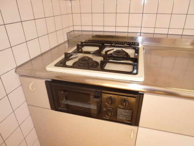 エルディム白楽のキッチン|ガスコンロ