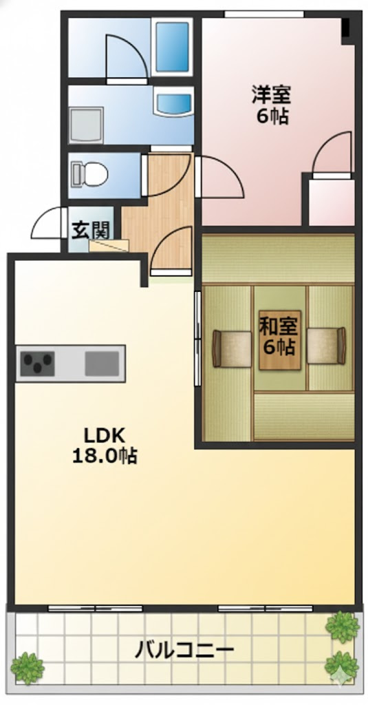 ピボットマンション生路の間取り